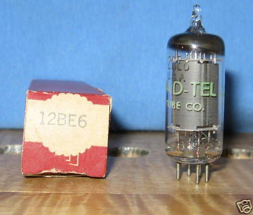 Radio Tubes 12BE6 Rad Tel NOS  