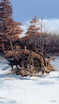 Terry Redlin Pheasant Print RUSTY REFUGE I Encore  