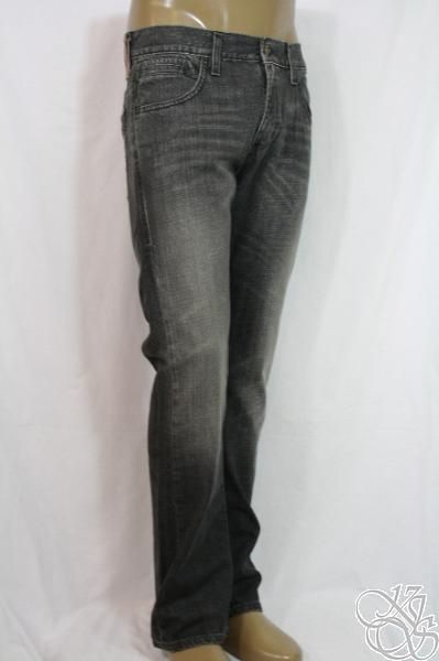   527 Boot Cut Straight Fit Tainted Black Denim Mens Pants New  