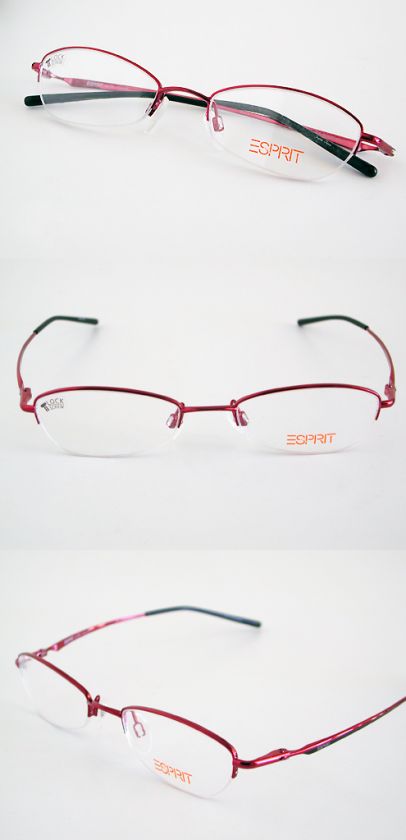 ESPRIT 9199 Eyewear Eyeglasses 031 Red Frame 49mm  