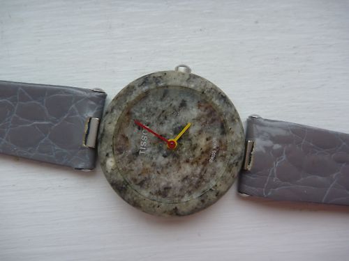 Grey Tissot Rockwatch Rock Watch w/box  