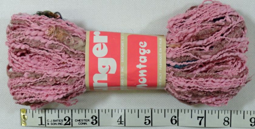 16 SKEINS VINTAGE UNGER MONTAGE YARN (#0518)  