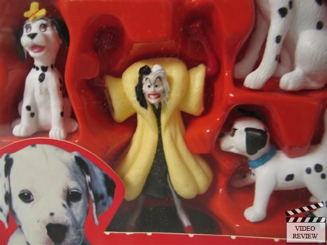 101 Dalmatians figurine gift set, Disney; Applause NEW  