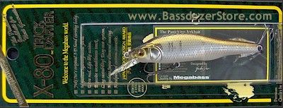 Megabass X 80 Trick Darter ~ Suspending Jerkbait ~ Wagin Hasu IL