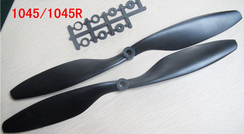 10x4.5 EPP1045 CW + CCW Counter Rotating Propellers heli UFO 