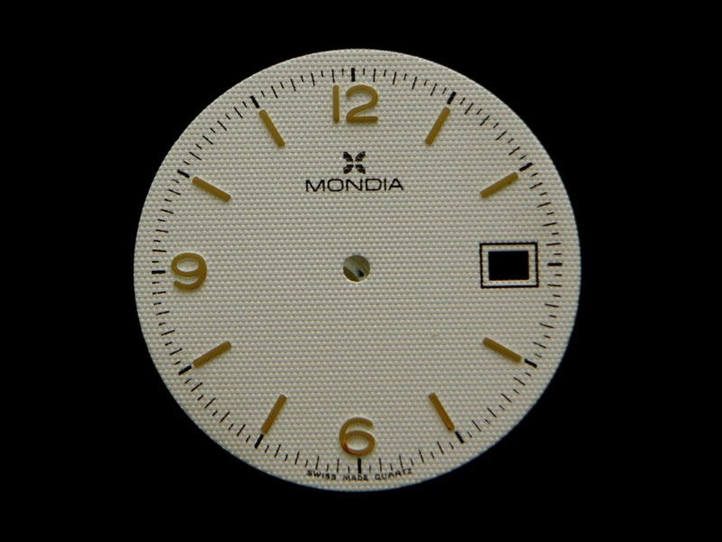 Original MONDIA Watch Dial ETA 955.114 Mens New  