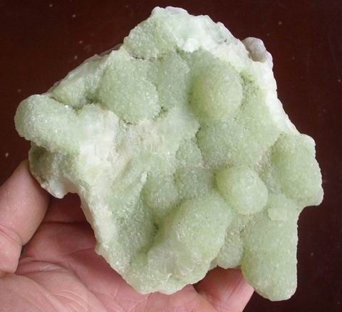 RARE NATURAL GREEN PREHNITE SPECIMENS YunNan Province China