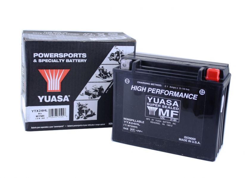 YTX24HL Yuasa Battery CAn Am 990 Spyder Bombardier 800  