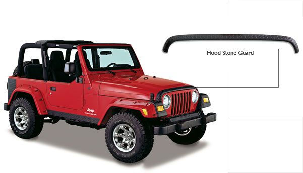 Jeep Wrangler TJ Bushwacker Trail Armor   Rear Corners  