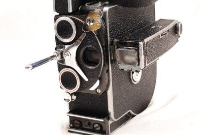 BOLEX H16 REX 5 16MM CAMERA ANGENIEUX 10X12 ZOOM+EXTRAS  