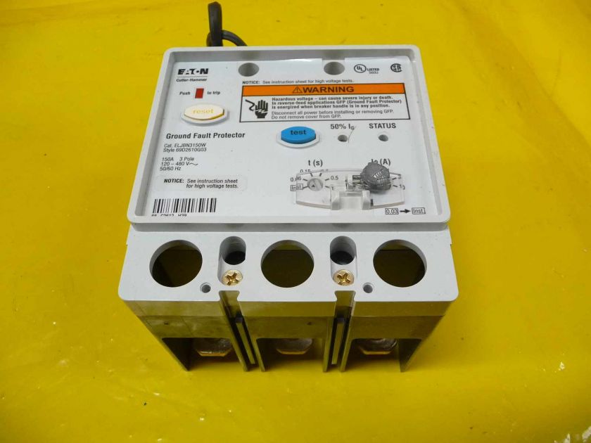 Cutler Hammer Ground Fault Protector ELJBN3150W new  