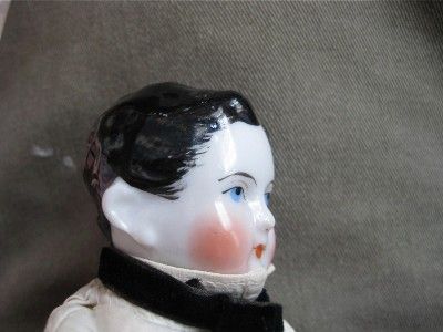 Antique CHINA BOY (MAN) DOLL, quality decoration, rare  