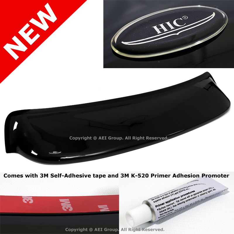 HIC Honda Civic 96 00 Coupe 2 Door Smoke Rear Roof Sun Window Visor 