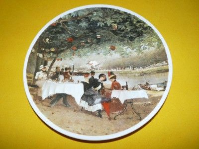 RICHARD GINORI SIGNED ITALIAN SCENE CABINET PLATES  