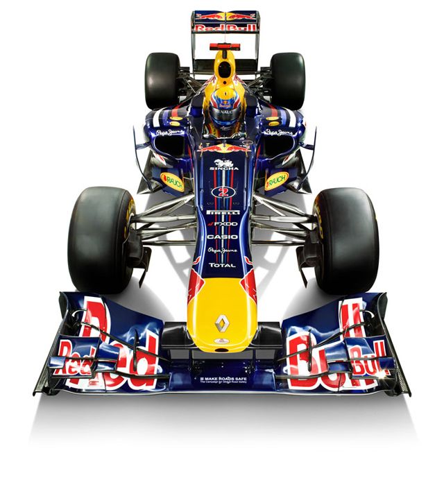 SR040 1/10 2011 F1 Red Bull RB7 Decal Sticker for Tamiya F104 Body