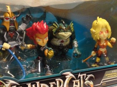 NEW~bandai~THUNDERCATS~6 FIGURE~COLLECTOR PACK~LION O_CHEETARA_PANTHRO 