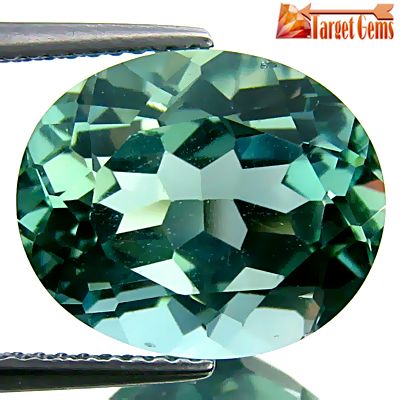 10.03 Ct. Awesome Very Rare Top Flashing Neon Paraiba Natural Green 