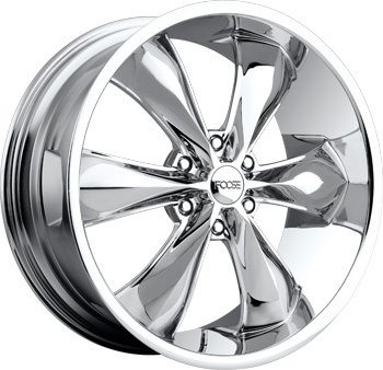 20 FOOSE Legend 6 Wheel SET 20x9 Chrome RWD 6 Lug Rims  