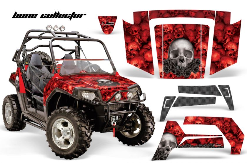 AMR RACING GRAPHICS POLARIS RZR 800 RZRS STICKER KIT BR  