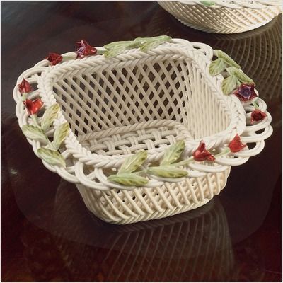 Belleek Garden Fuschia Basket 3466 0766943034662  