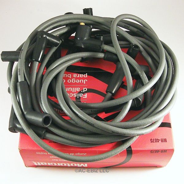 Motorcraft WR4075 WR 4075 Ignition Spark Plug Wires 031508248274 