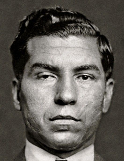   LUCIANO GANGSTER ITALIAN MOBSTER ORGANIZED CRIME SYNDICATE MAFIA PHOTO