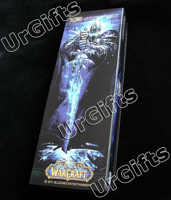 Lich King Arthas Death Knight Metal Alloy FrostMourne Sword Figure 11 