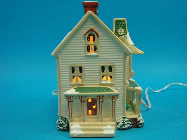 Dept 56 Snow Village Pinewood Log Cabin 5150 0 1995 Ramsey Hill 5067 9 