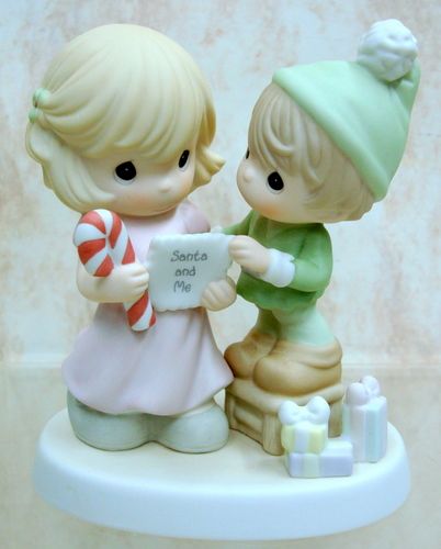 PRECIOUS MOMENTS Shopping Christmas Treasures Doll 4305  