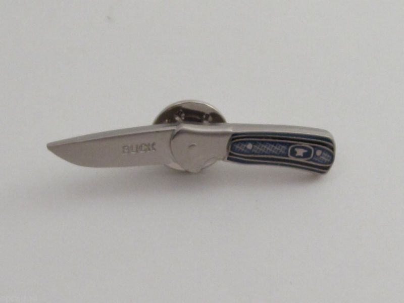 BUCK KNIVES 337 PARADIGM PRO TIE TACK HAT PIN ~GIFT~  