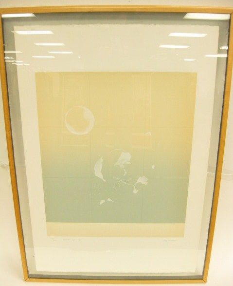 ROY WOODARD Breakup Bubbles 3 Set Art Framed Matted  