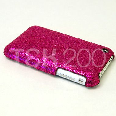 2X Iphone 3G/S Glitter Back Case & Mirror Screen Cover  