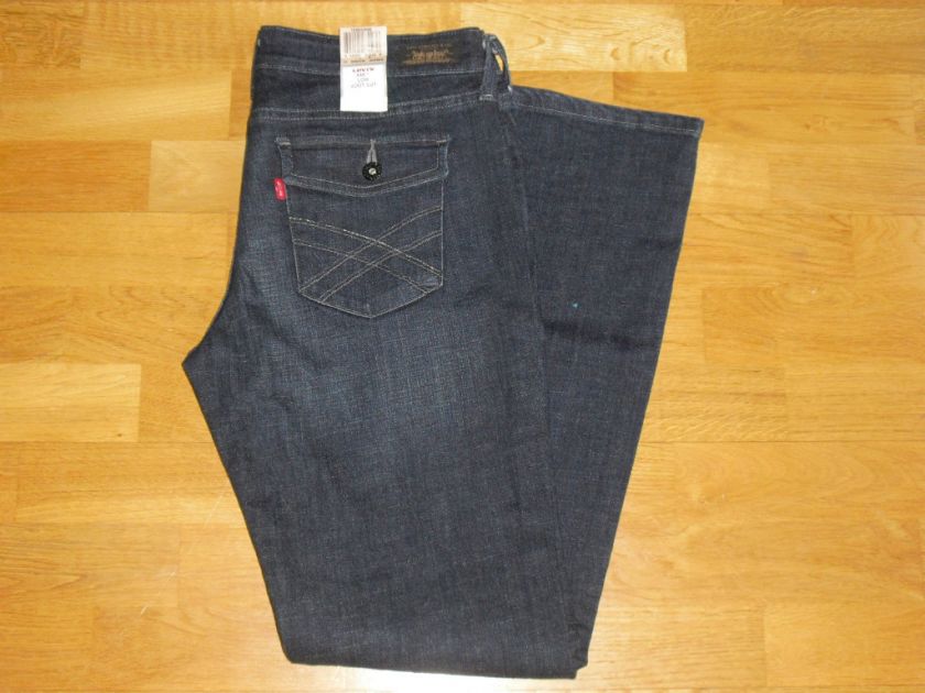 NWT Womens Levi 545 Jeans Size 6 M Stretch Low Boot  