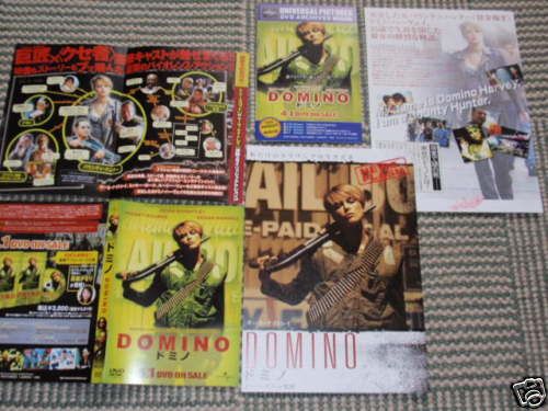 DOMINO Japan flyer x3 Keira KNIGHTLEY Mickey ROURKE  