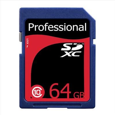 64GB SDXC Card For Sony Alpha NEX C3 5N 7 DSC W560 TX100V Canon Rebel 