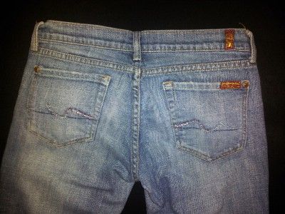 SEVEN FOR ALL MANKIND WOMENS JEANS SZ 27  