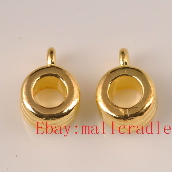 FREE SHIP 100pcs Gold Plated Nice Bails EC6035 12x9mm  