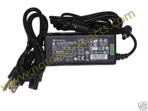 New Genuine Gateway M 7354 M 7844 65 Watt AC Adapter  