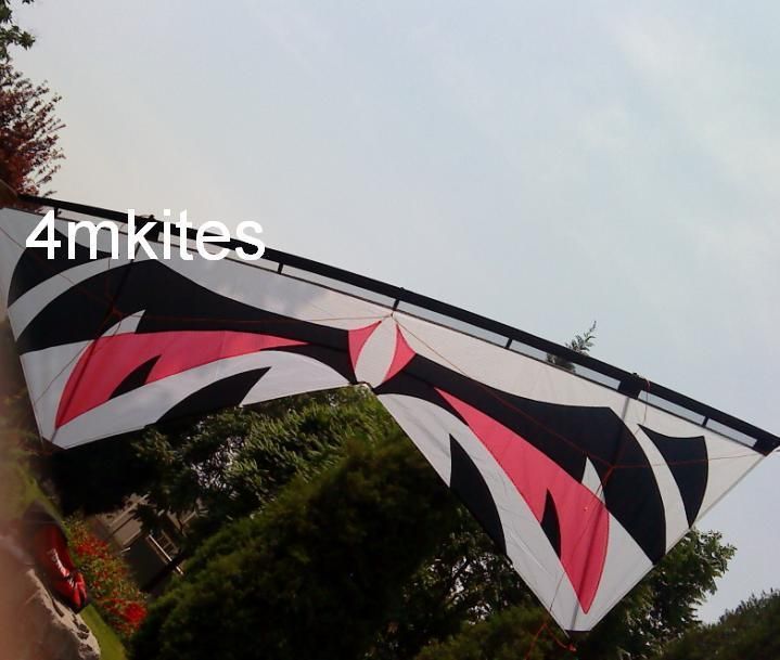 quad stunt kite 4 lines kite+quad handle+dyneema lines power stunt 