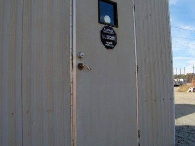 Modular mobile construction office trailer 8x16 storage  