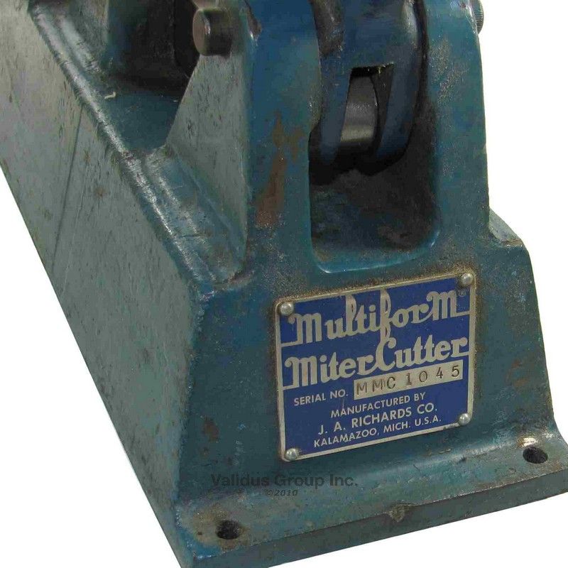 RICHARDS MULTIFORM MITER CUTTER NOTCHER◢◤  