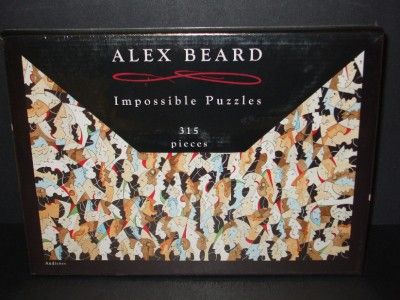 Alex Beard Impossible Puzzles Audience 315 Piece Jigsaw Puzzle NEW 