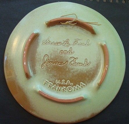 FRANKOMA 1987 FARMER CITY, IL SE SQUICENTENNIAL PLATE  