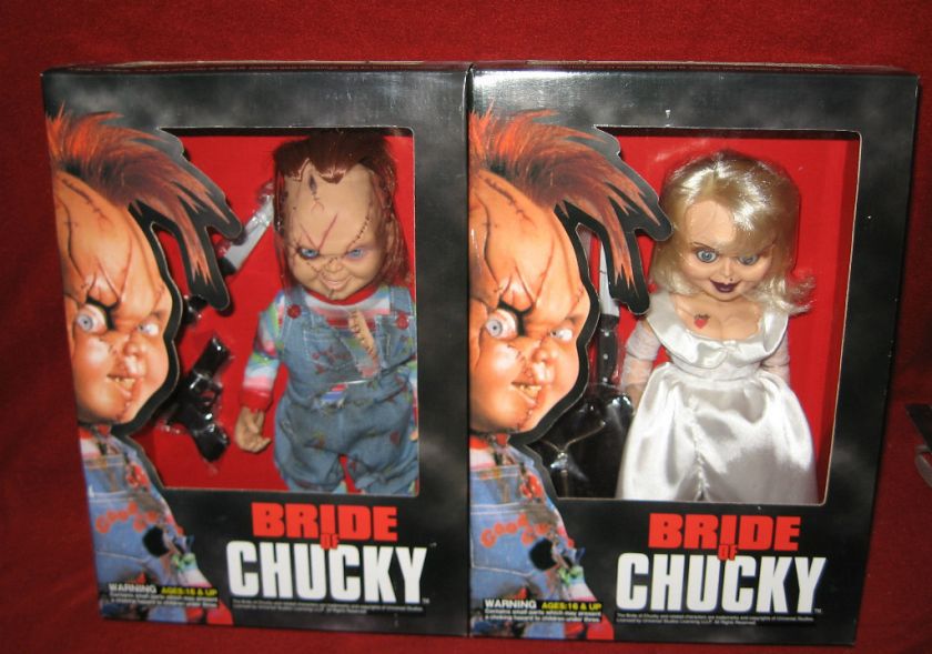   of Chucky 12 CHUCKY & TIFFANY DREAM RUSH set of 2 RARE HTF Good Guys