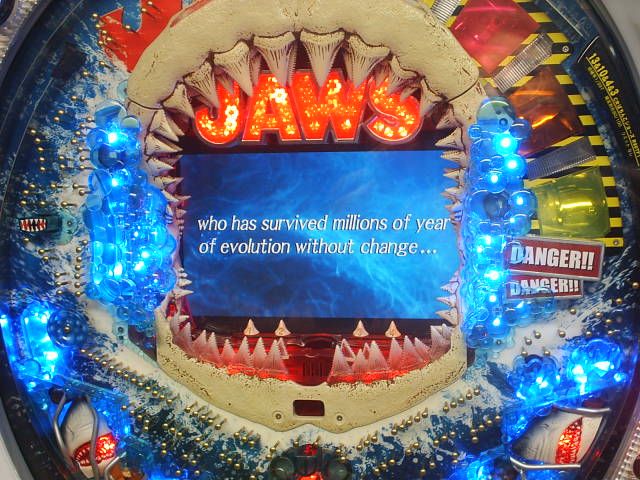 LAST ONE   JAWS   PACHINKO PINBALL MACHINE   NICE  