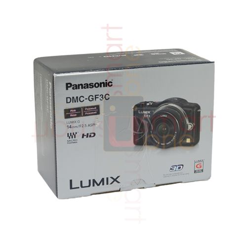 Panasonic LUMIX DMC GF3C Kit (14mm) Pink +Wty Express  