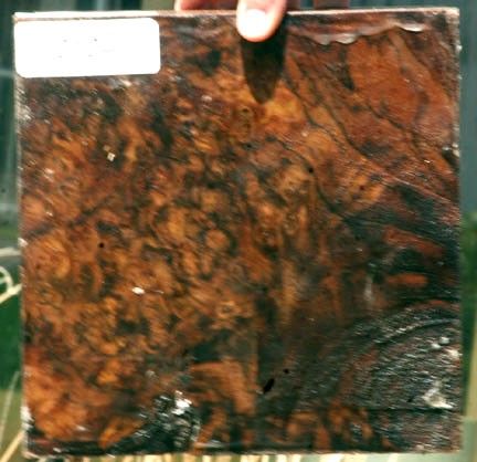 XF CLARO WALNUT BURL 8 1/4 x 8 1/4 x 4 1/4 ~ EXOTIC WOOD HARDWOOD 