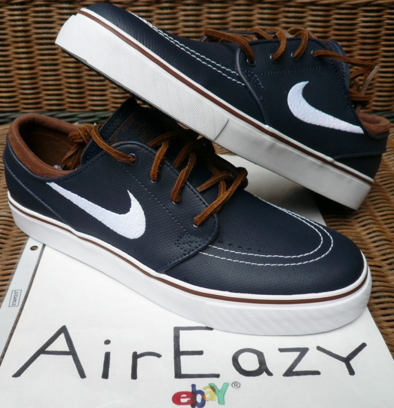 Nike SB Stefan Janoski Obsidian navy blue supreme blazer gum mint lau 