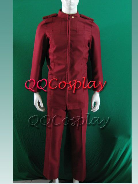 Star Trek Movie Kirk Male Crew Uniform Costume Cosplay  