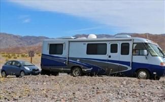 2004 Blue Airstream Land Yacht 30ft Class A Motorhome, Low Mileage 